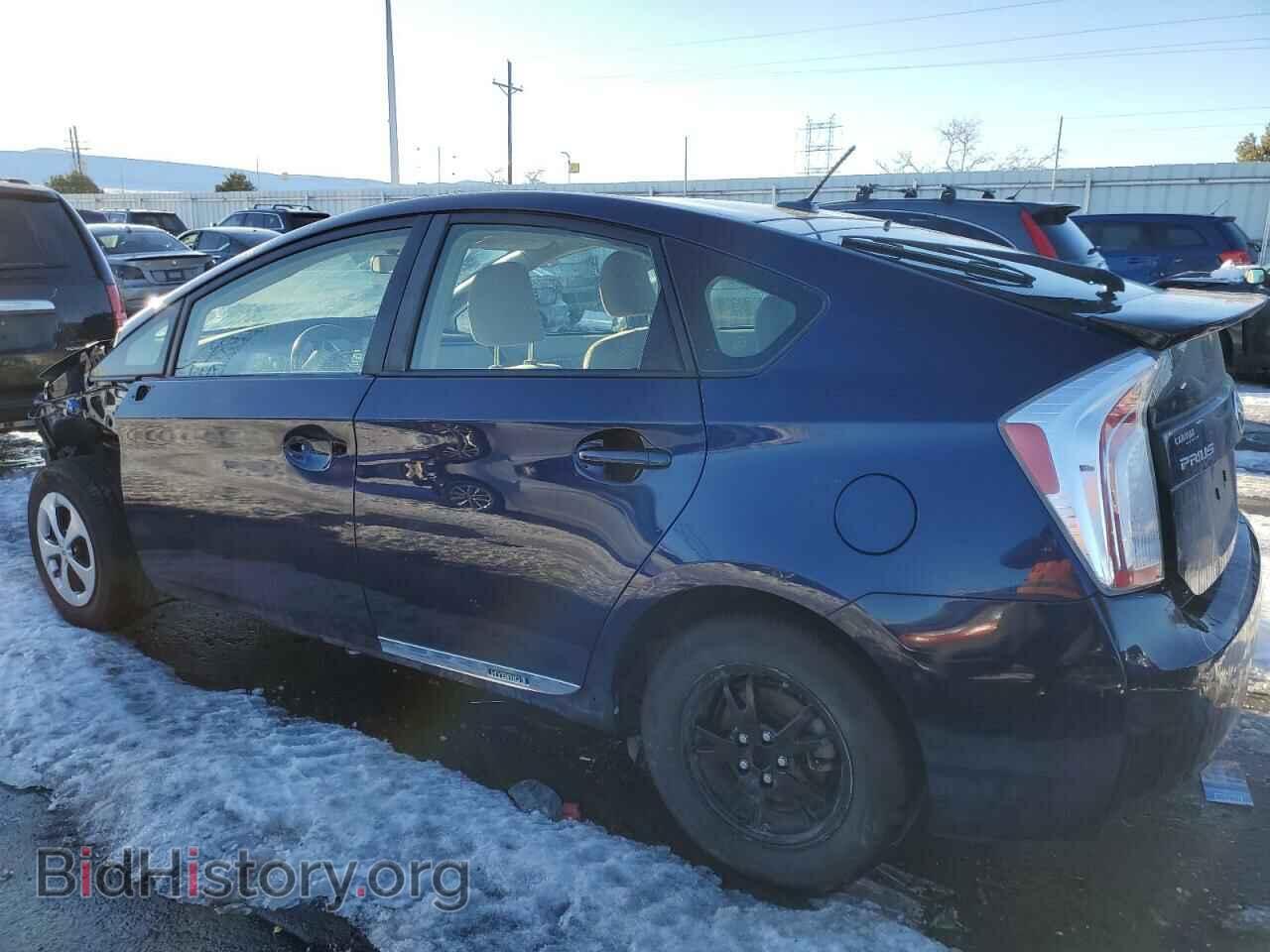 2014 TOYOTA PRIUS - VIN: JTDKN3DU8E1763801 - Фото 2