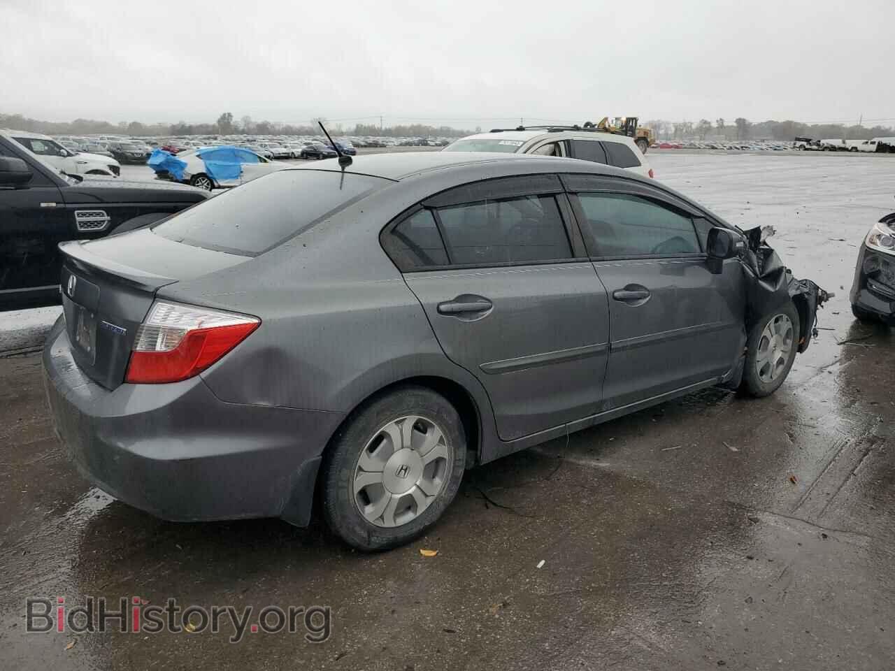 2012 HONDA CIVIC - VIN: JHMFB4F31CS003624 - Фото 3