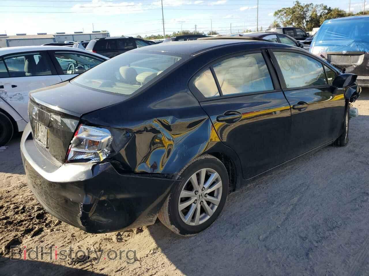 2012 HONDA CIVIC - VIN: 19XFB2F85CE317023 - Фото 3