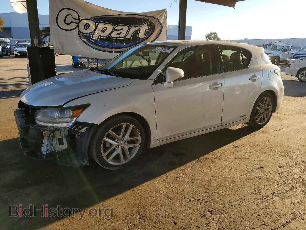 Photo JTHKD5BH0E2186825 - LEXUS CT 200 2014