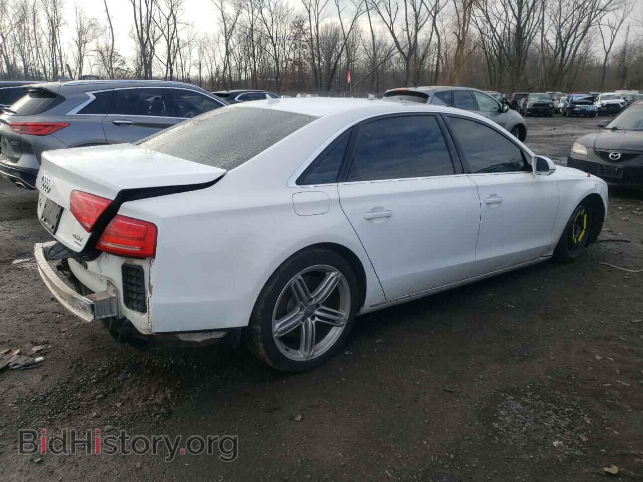 2013 AUDI A8 - VIN: WAUR2AFD8DN010055 - Фото 3