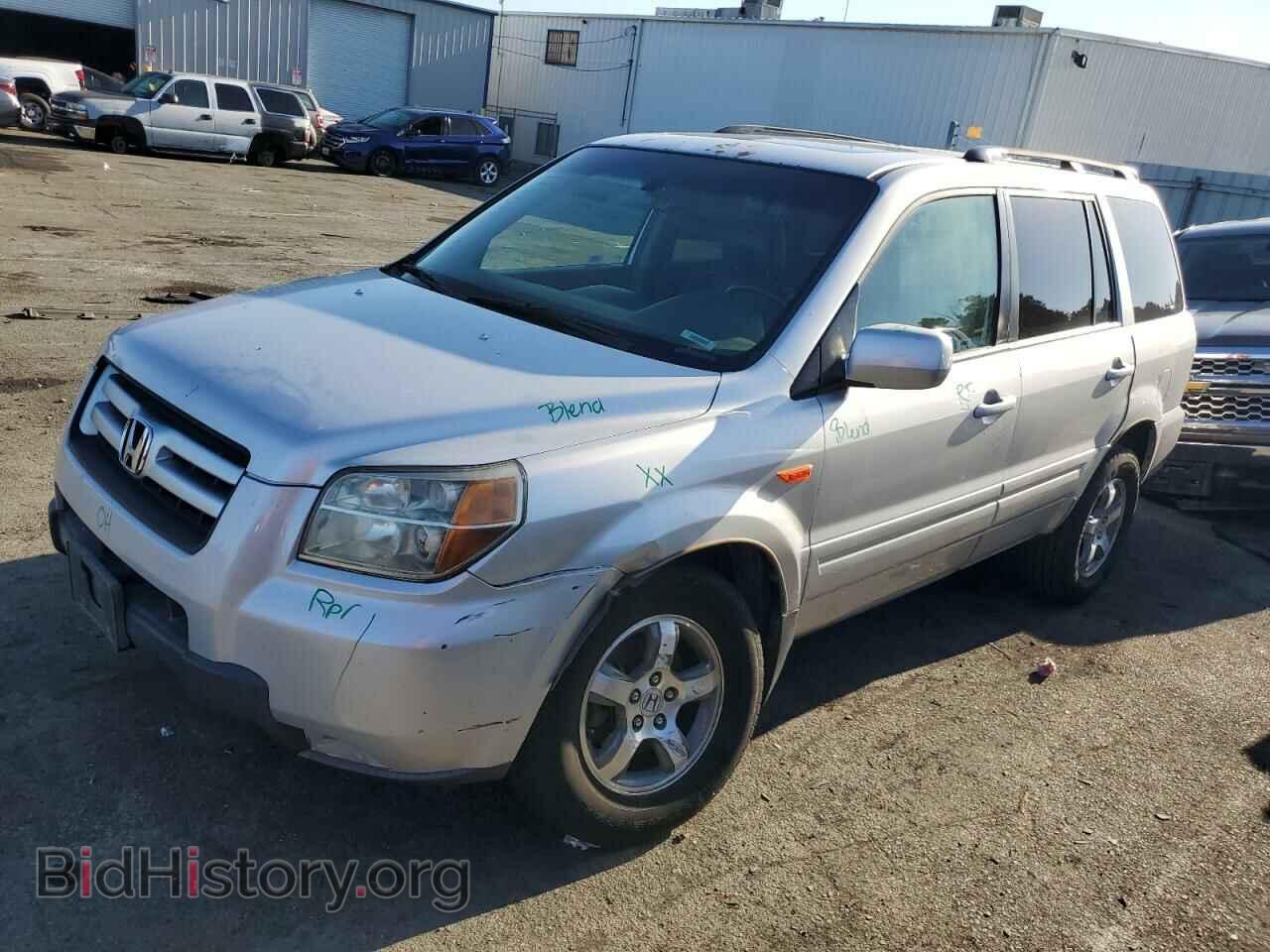 Photo 5FNYF28617B005967 - HONDA PILOT 2007