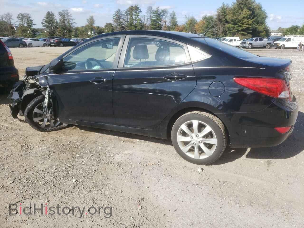 2014 HYUNDAI ACCENT - VIN: KMHCU4AE8EU738062 - Фото 2