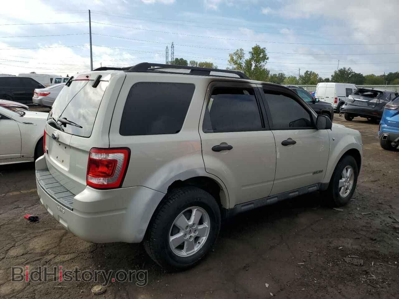 2008 FORD ESCAPE - VIN: 1FMCU03158KC67393 - Фото 3