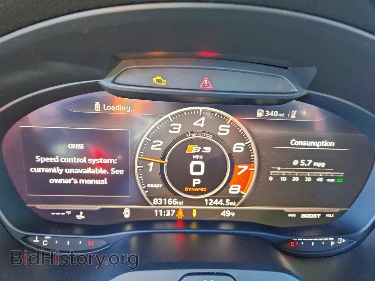 2019 AUDI S3 - VIN: WAUB1GFF0KA124760 - Фото 9