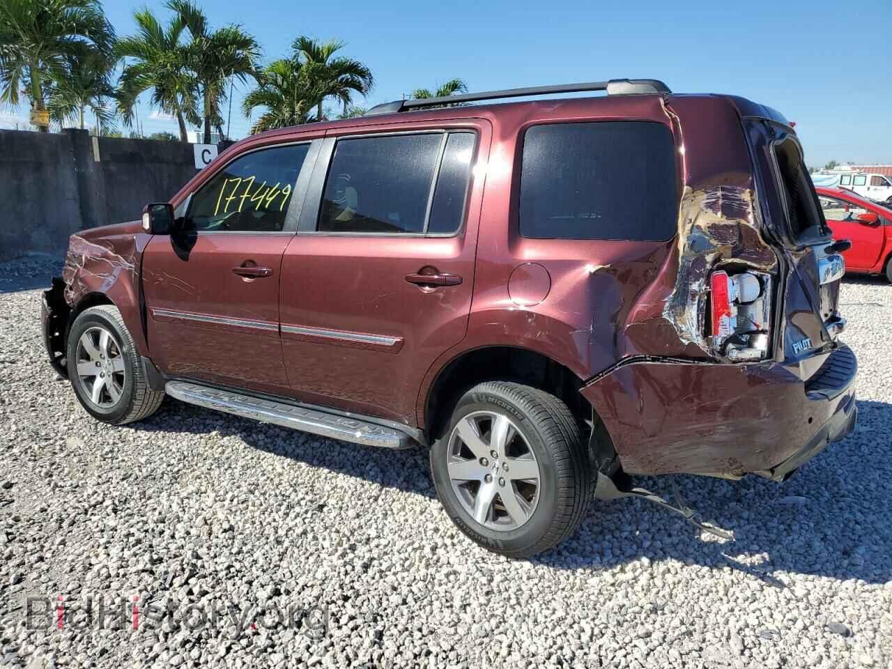 2013 HONDA PILOT - VIN: 5FNYF3H93DB024595 - Фото 2