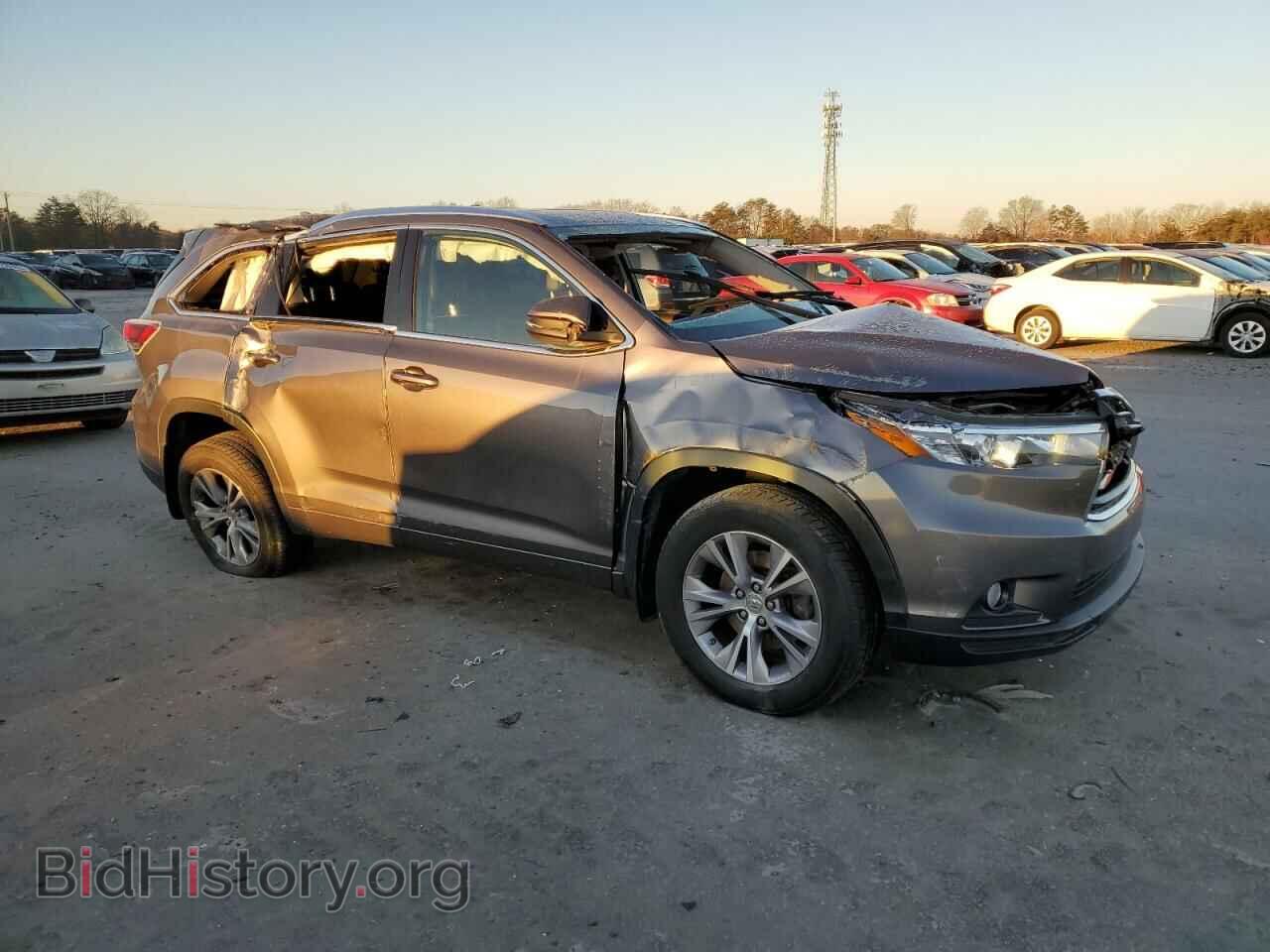 2015 TOYOTA HIGHLANDER - VIN: 5TDJKRFH8FS164313 - Фото 4