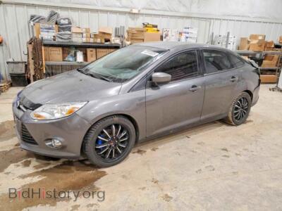 2012 Ford FOCUS SE, gray — VIN 1FAHP3F24CL447948, Copart
