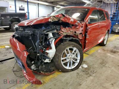 2022 Dodge DURANGO Durango GT, красный — VIN 1C4RDJDG5NC106507, Copart