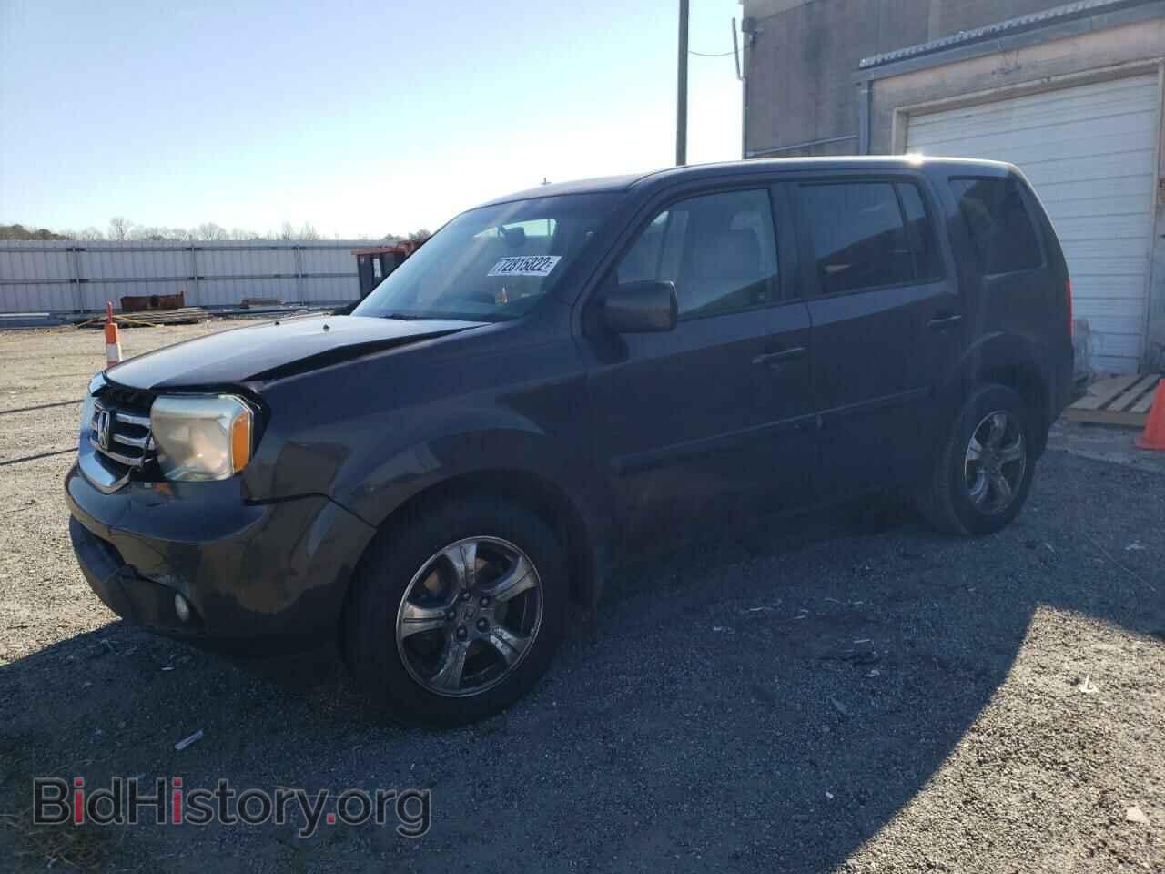 Photo 5FNYF3H51CB007385 - HONDA PILOT 2012