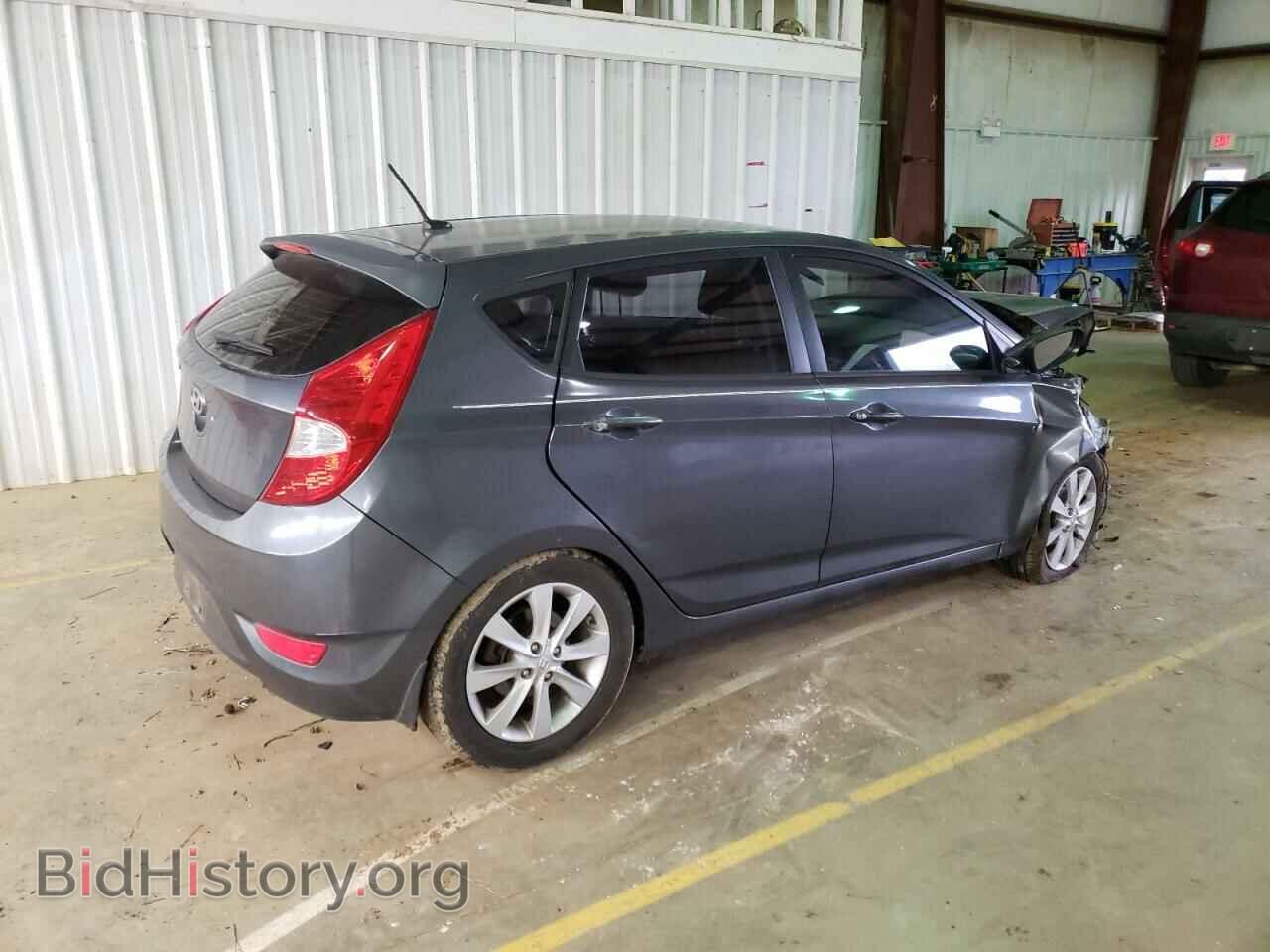 2013 HYUNDAI ACCENT - VIN: KMHCU5AE0DU074893 - Фото 3