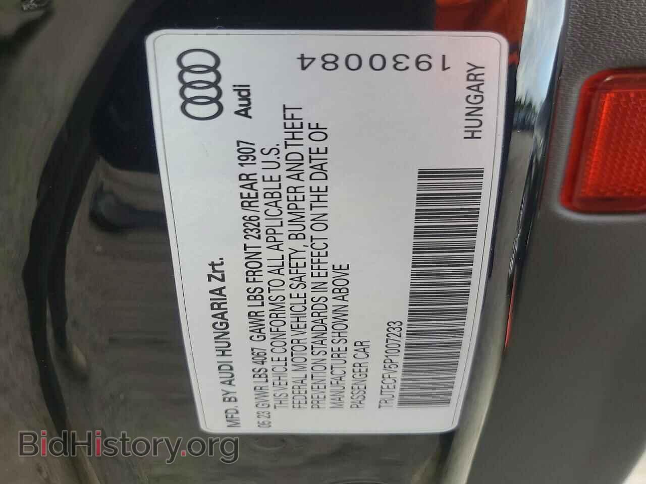 2023 AUDI TT - VIN: TRUTECFV5P1007233 - Photo 12