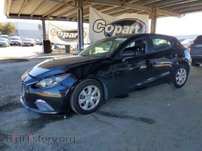 2015 Mazda 3 Sport, черный — VIN 3MZBM1K76FM182979, Copart