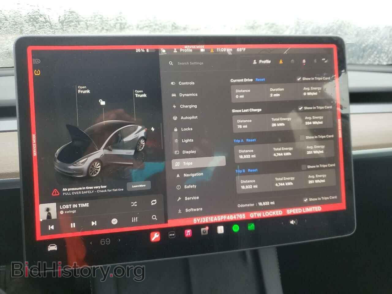 2023 TESLA MODEL 3 - VIN: 5YJ3E1EA5PF484765 - Фото 9