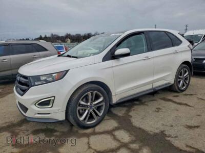 2018 Ford EDGE Sport, белый — VIN 2FMPK4AP2JBC21946, Copart