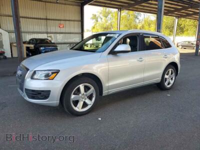 2012 Audi Q5 Premium Plus, silver — VIN WA1LFAFP0CA052078, Copart