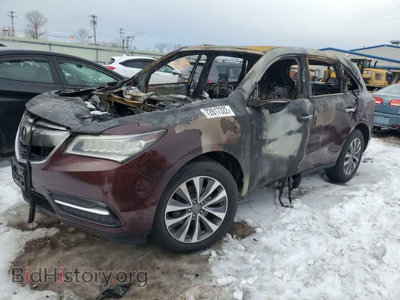 Photo 5FRYD4H47EB017102 - ACURA MDX 2014