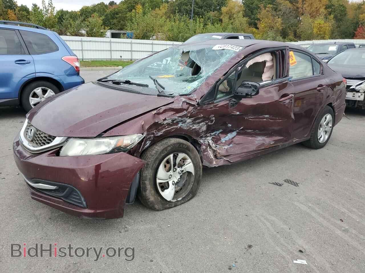 Фотография 2HGFB2F53DH538259 - HONDA CIVIC 2013