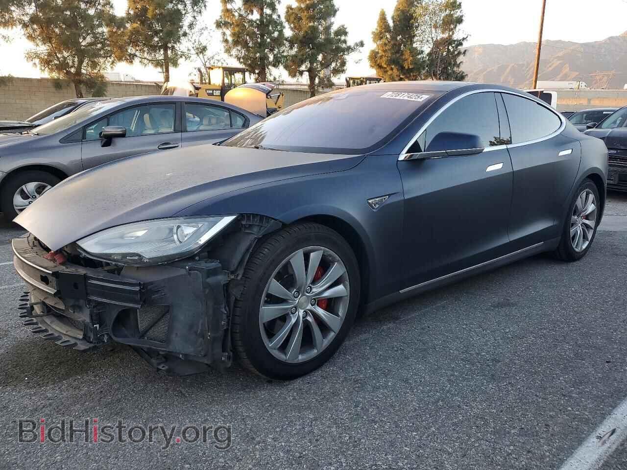 Фотография 5YJSA1H28EFP65497 - TESLA MODEL S 2014
