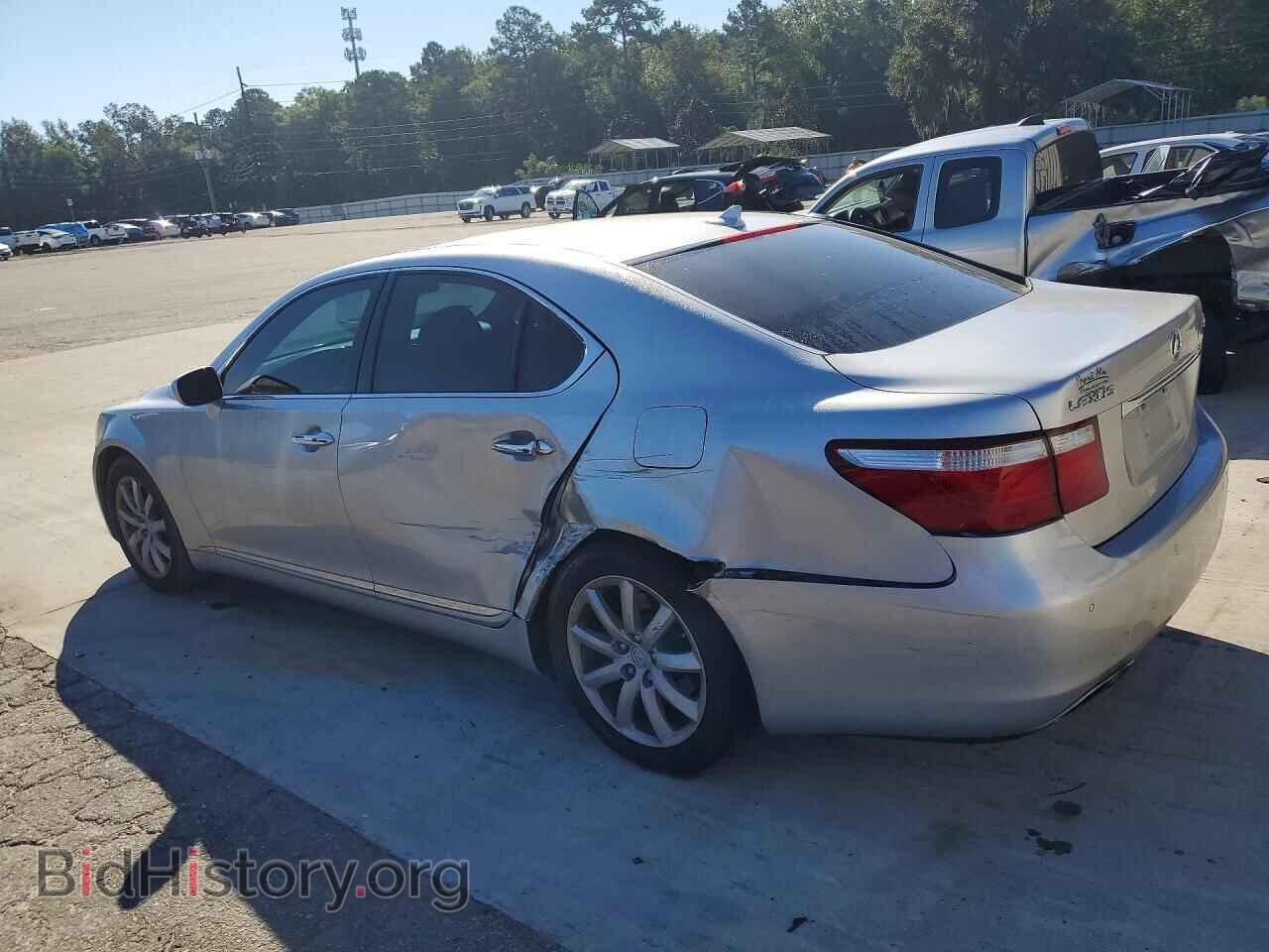 2007 LEXUS LS460 - VIN: JTHBL46F475043139 - Фото 3