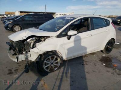2019 Ford FIESTA Fiesta SE, белый — VIN 3FADP4EJ7KM124262, Copart