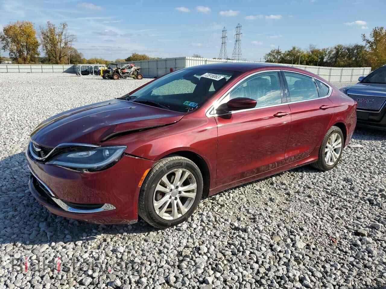 Фотография 1C3CCCAB8FN751627 - CHRYSLER 200 2015