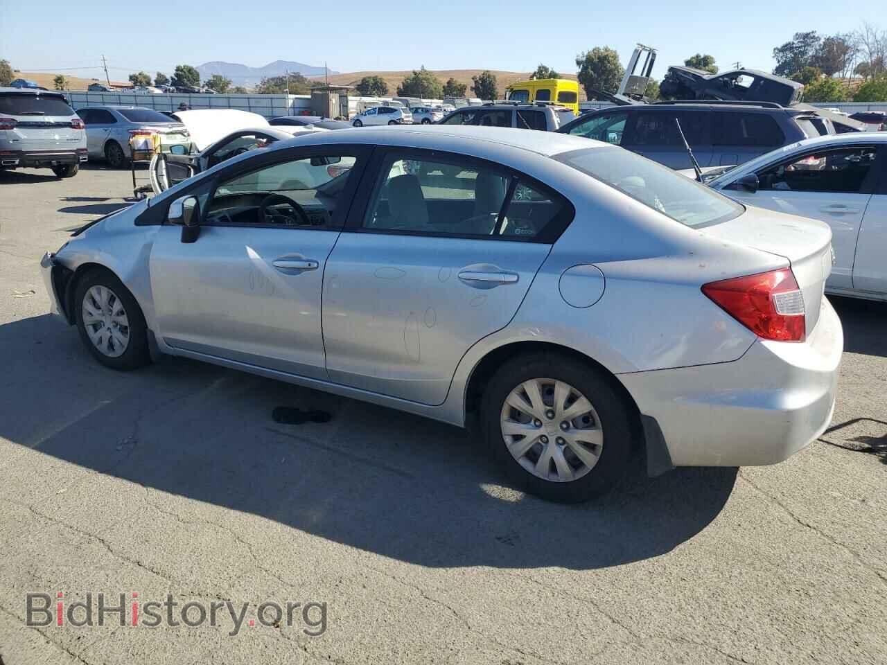 2012 HONDA CIVIC - VIN: 2HGFB2F55CH570970 - Фото 2