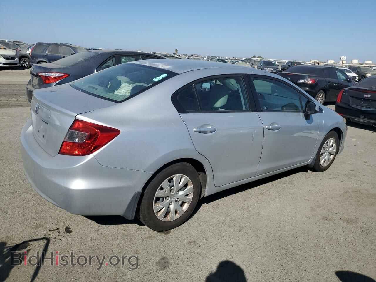 2012 HONDA CIVIC - VIN: 2HGFB2F55CH570970 - Фото 3