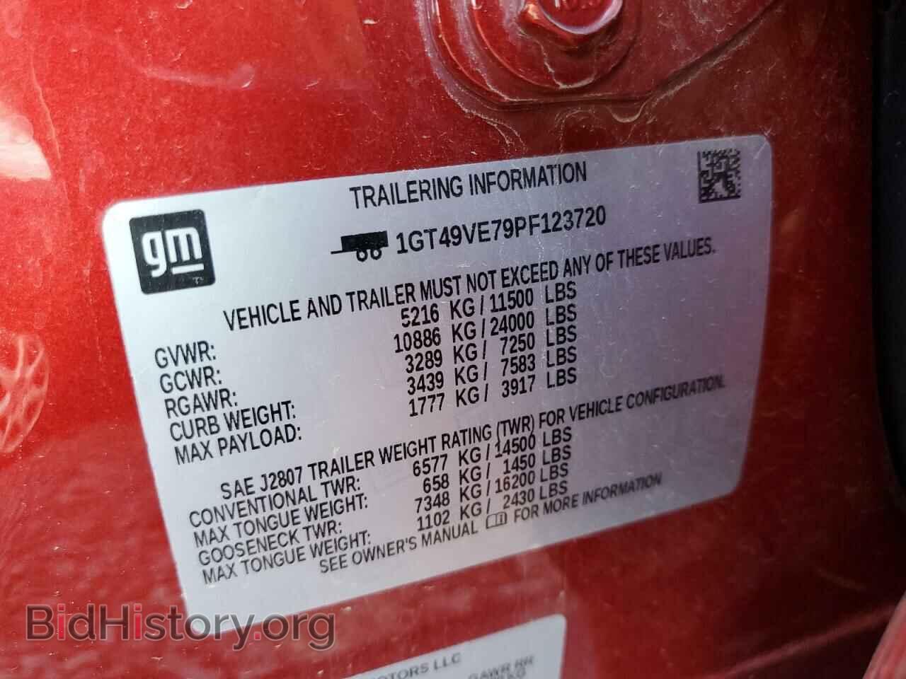 2023 GMC SIERRA - VIN: 1GT49VE79PF123720 - Фото 13