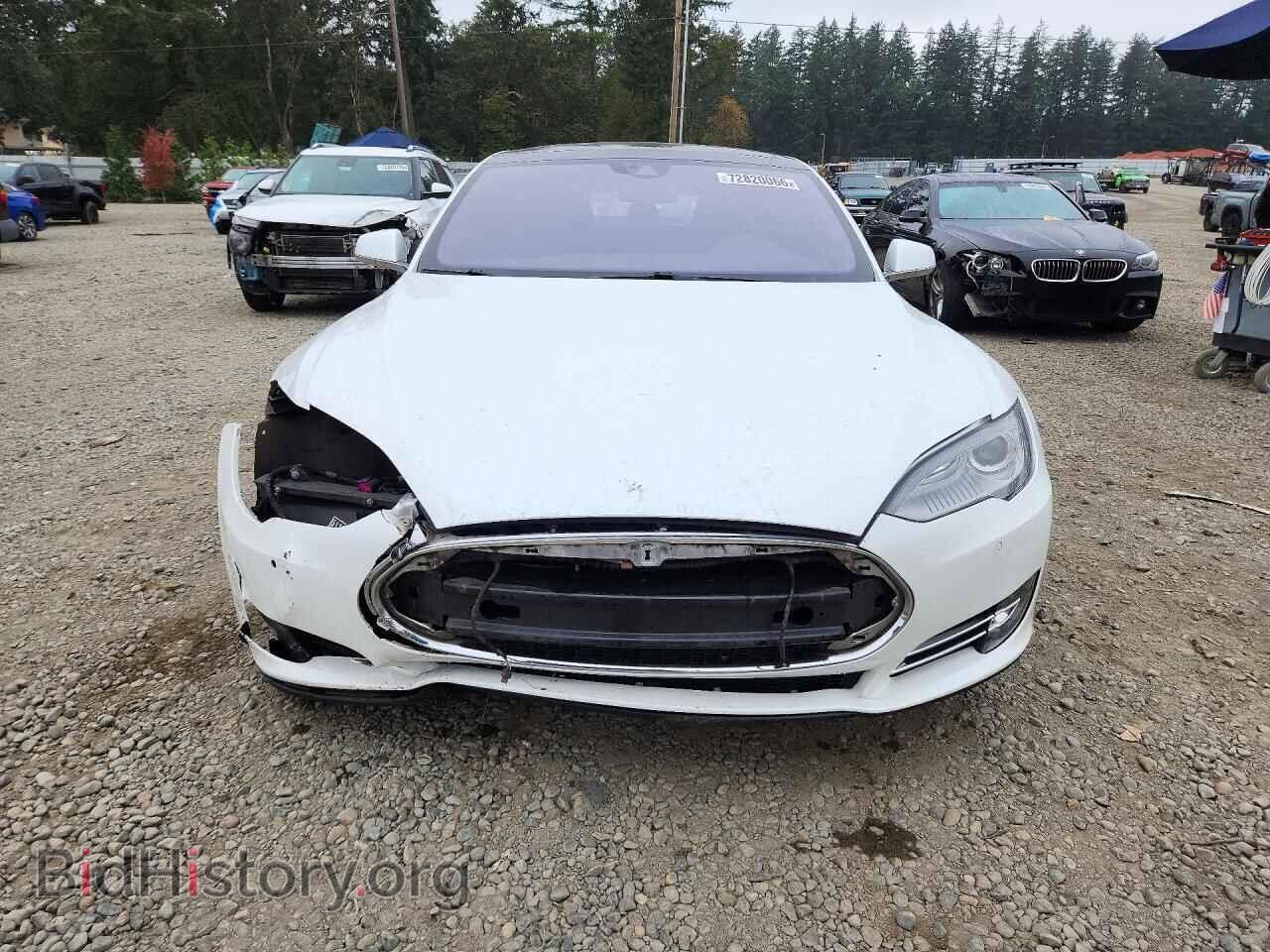 2015 TESLA MODEL S - VIN: 5YJSA1E2XFF118329 - Фото 5