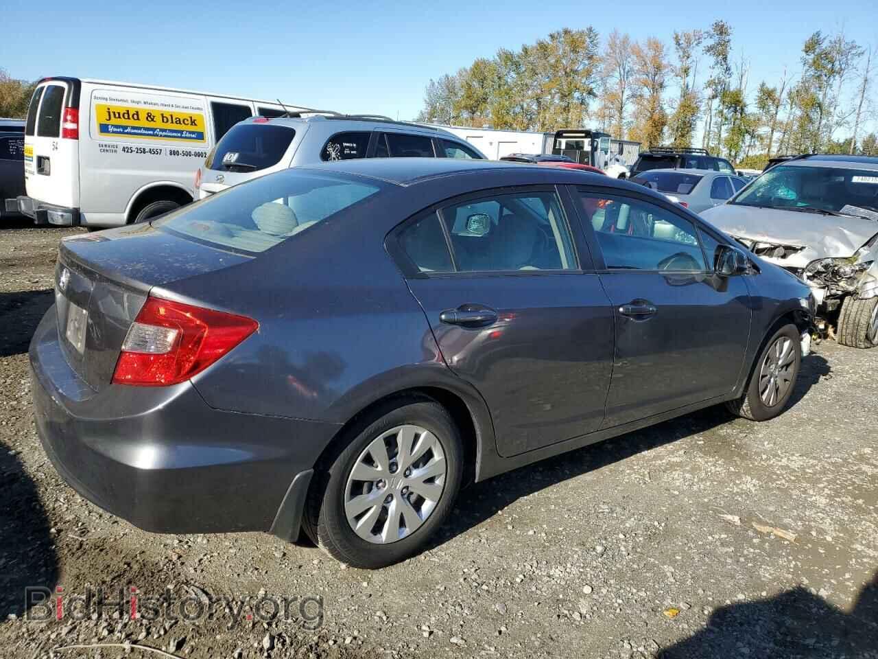 2012 HONDA CIVIC - VIN: 19XFB2F5XCE332610 - Фото 3