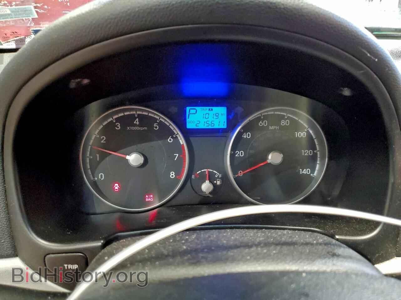 2011 HYUNDAI ACCENT - VIN: KMHCN4AC1BU544173 - Фото 9