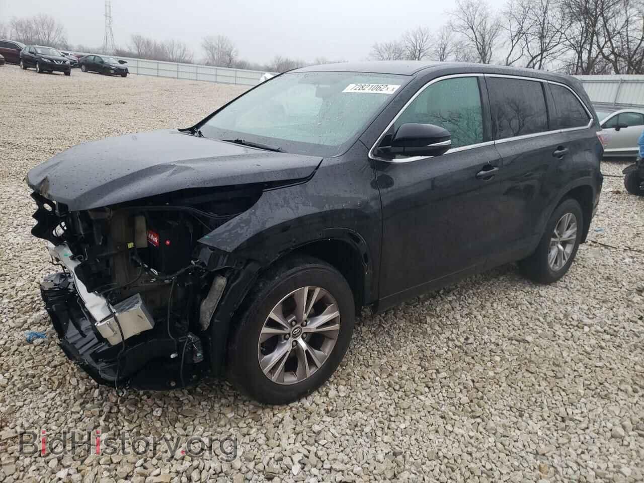 Фотография 5TDBKRFH0GS250060 - TOYOTA HIGHLANDER 2016