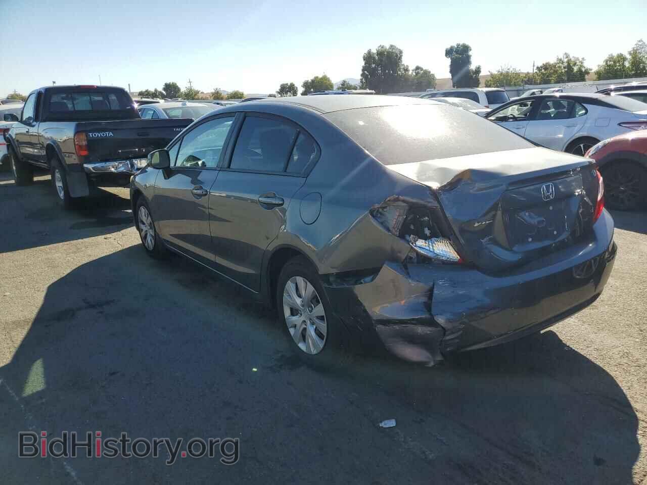 2012 HONDA CIVIC - VIN: 19XFB2F5XCE304161 - Фото 2