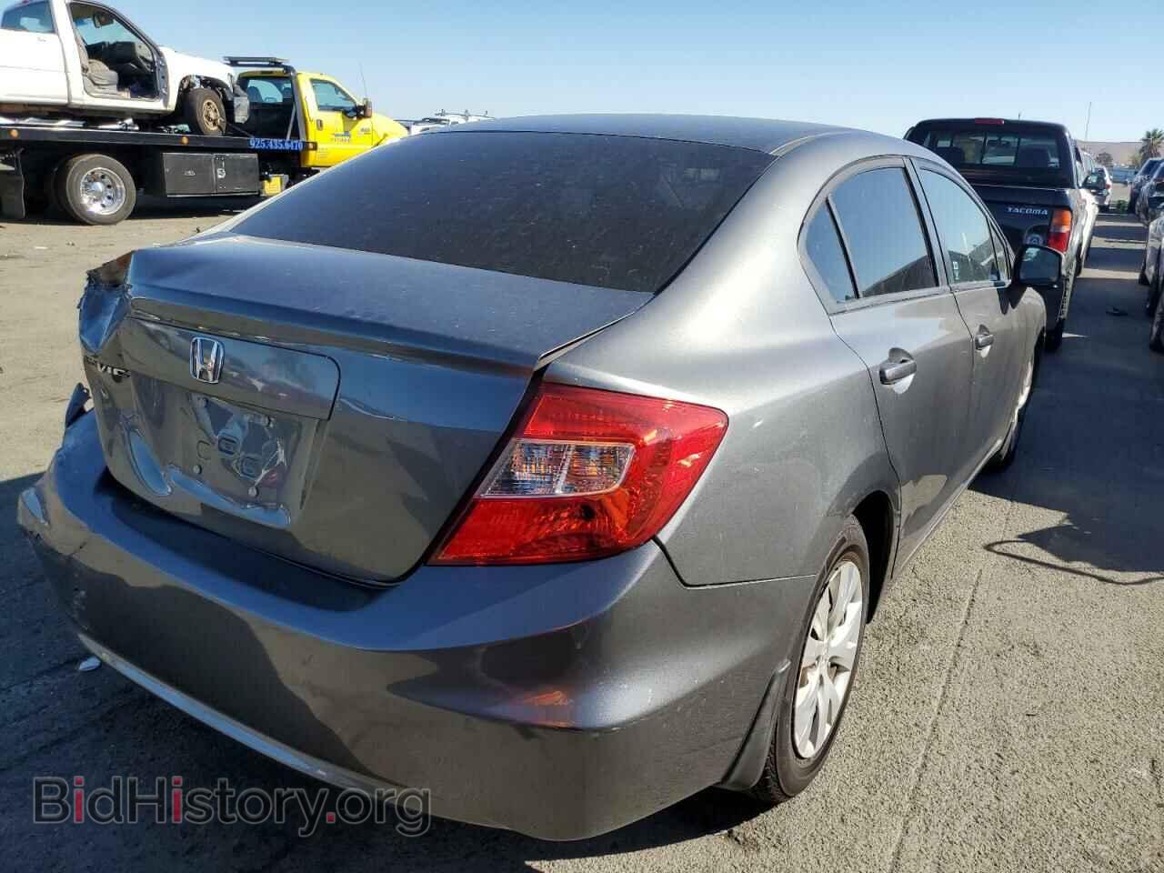 2012 HONDA CIVIC - VIN: 19XFB2F5XCE304161 - Фото 3