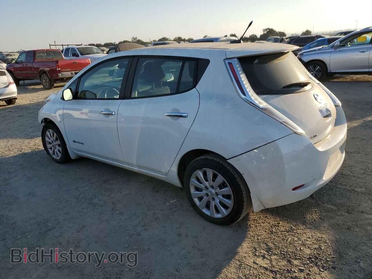 2013 NISSAN LEAF - VIN: 1N4AZ0CP0DC414358 - Фото 2