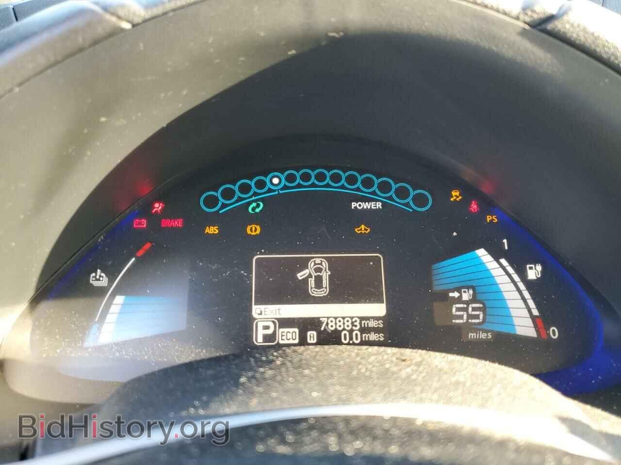 2013 NISSAN LEAF - VIN: 1N4AZ0CP0DC414358 - Фото 9
