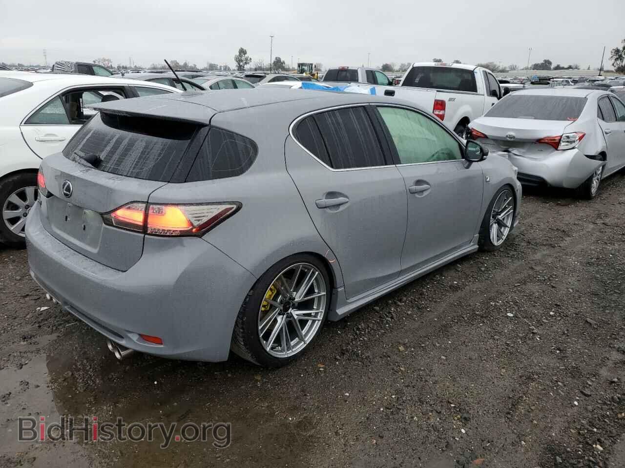2012 LEXUS CT 200 - VIN: JTHKD5BH1C2087783 - Фото 3