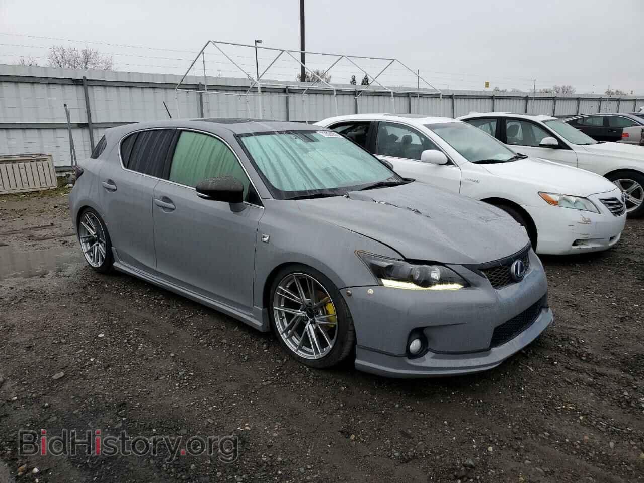 2012 LEXUS CT 200 - VIN: JTHKD5BH1C2087783 - Фото 4