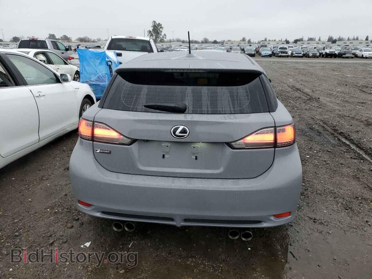 2012 LEXUS CT 200 - VIN: JTHKD5BH1C2087783 - Фото 6