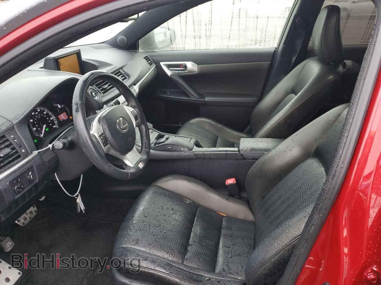 2012 LEXUS CT 200 - VIN: JTHKD5BH1C2087783 - Фото 7