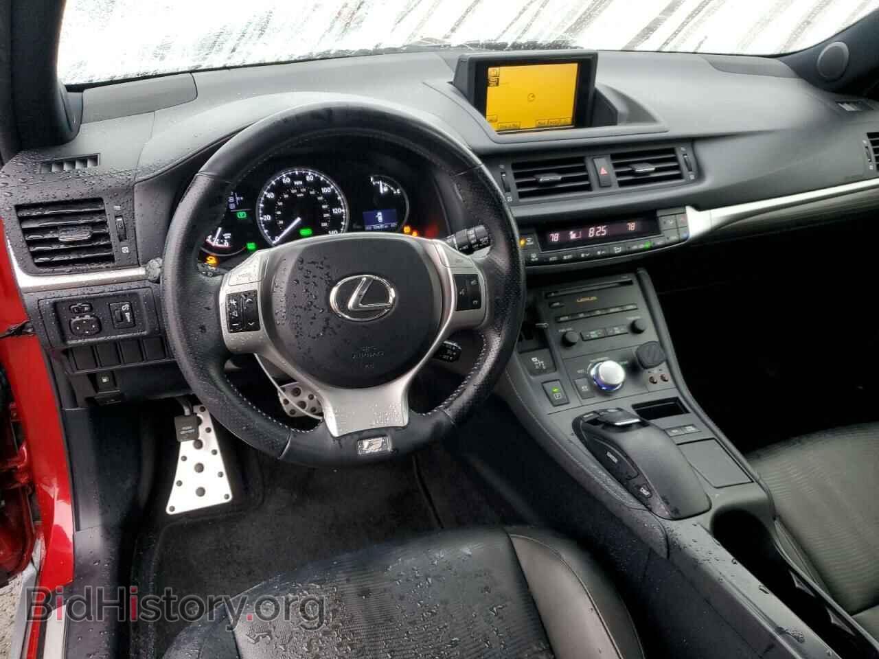 2012 LEXUS CT 200 - VIN: JTHKD5BH1C2087783 - Фото 8