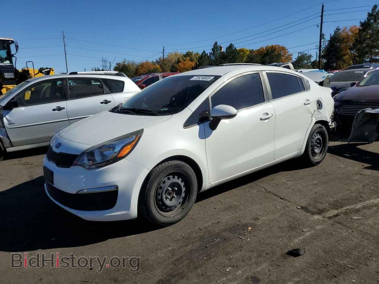 Фотография KNADM4A32G6695978 - KIA RIO 2016