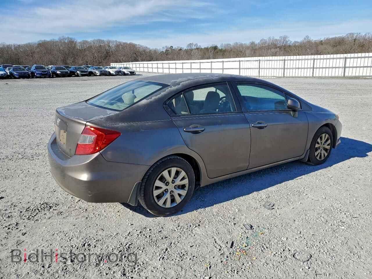 2012 HONDA CIVIC - VIN: 2HGFB2F57CH564748 - Фото 3