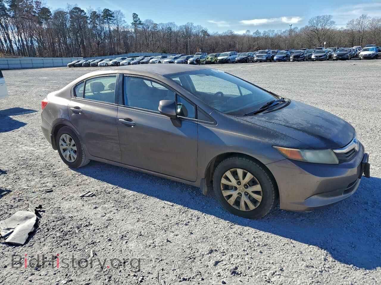 2012 HONDA CIVIC - VIN: 2HGFB2F57CH564748 - Фото 4