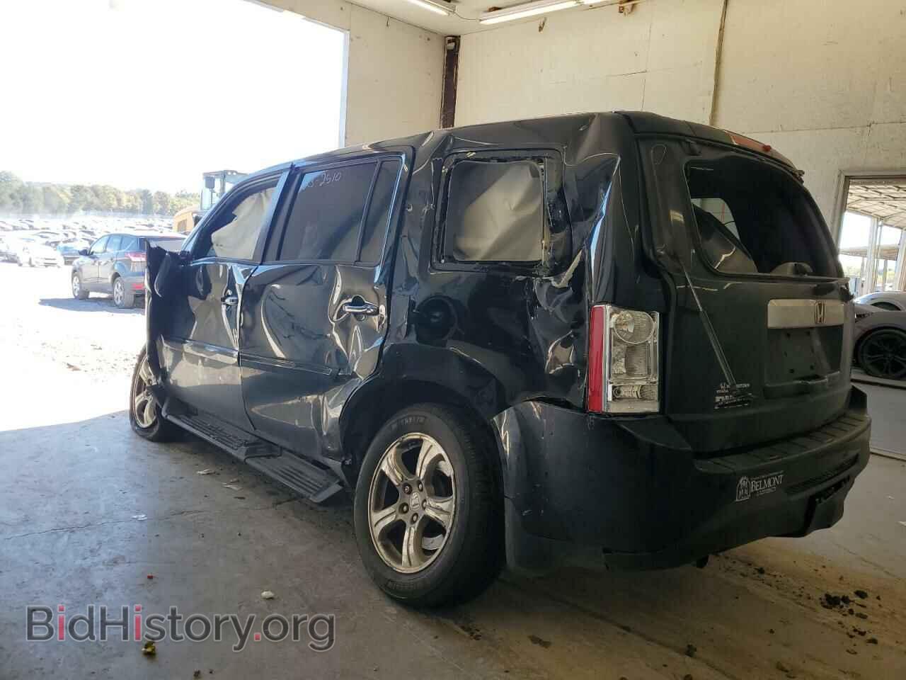 2013 HONDA PILOT - VIN: 5FNYF3H52DB022527 - Фото 2