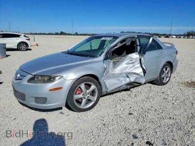 2007 Mazda 6 I, серебристый — VIN 1YVHP80C175M57799, Copart