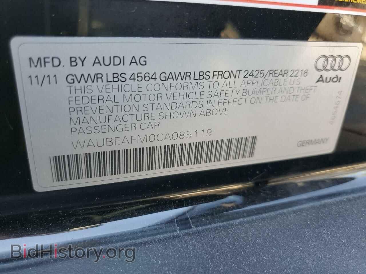 2012 AUDI A3 - VIN: WAUBEAFM0CA085119 - Фото 13