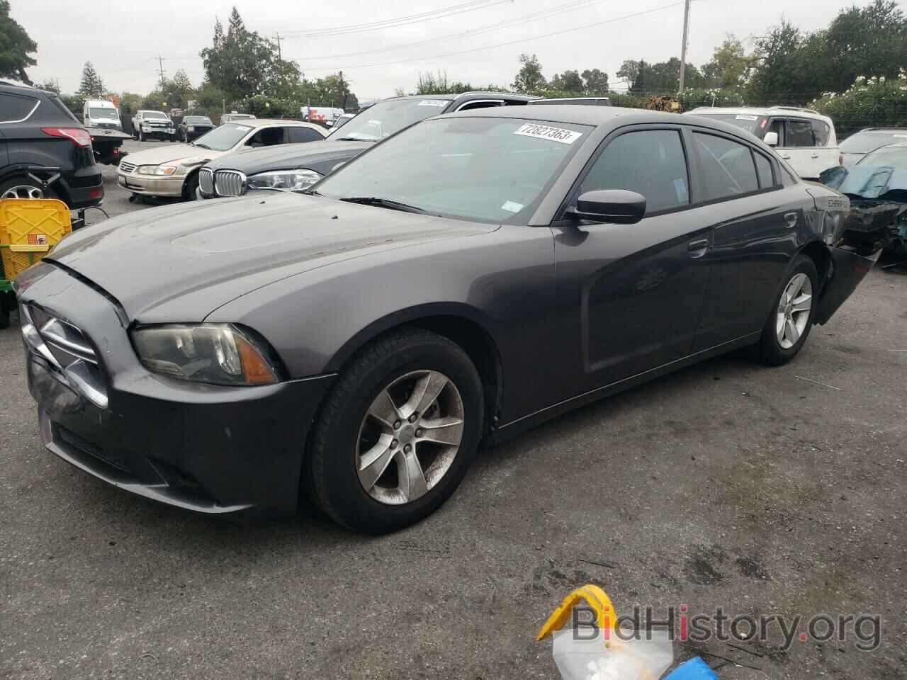 Photo 2C3CDXBG7EH259385 - DODGE CHARGER 2014