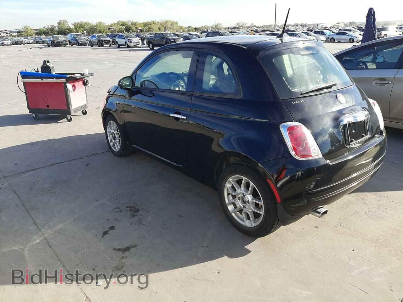 2015 FIAT 500 - VIN: 3C3CFFAR4FT636612 - Фото 2